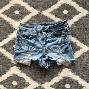 Distressed American Eagle Shorts